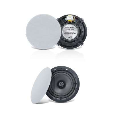 Frameless Coxial Ceiling Speaker with Magnetic Grill FCE41/F