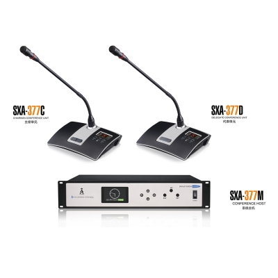 digital wired discussion / video tracking SXA-377