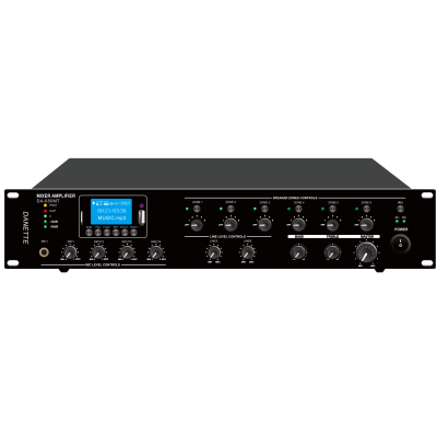 6 Zone Mixer Amplifier with ATT/Mp3/USB/FM/Bluetooth, DA-60M