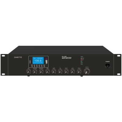 Mixer Amplifier with USB/SD & FM & Bluetooth,ECHO, PA-60E, P